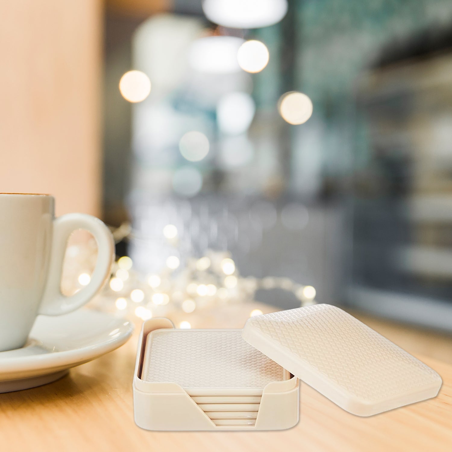 Coasters Set with Storage Box Coasters Set with Storage Box